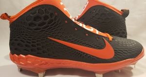Nike Force Zoom 5 Trout Baseball Cleats Orange